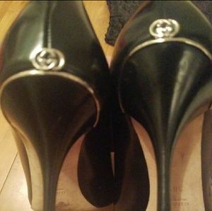 Gucci peep toe heels SOLD